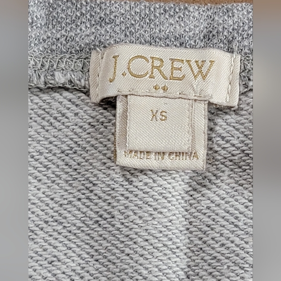 J.Crew Gray Long Sleeve Sweatshirt Dress Size-XS - Picture 4 of 7
